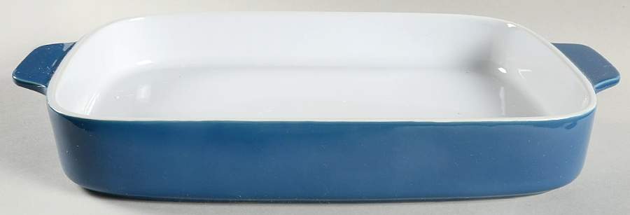 Bistro Blue 18" Rectangular Baker by Gorham-1