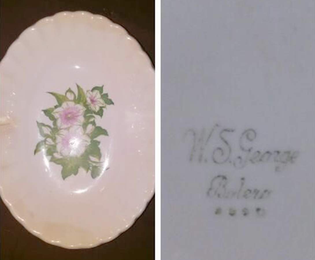 GEO603 9" Oval Vegetable Bowl by WS George-1