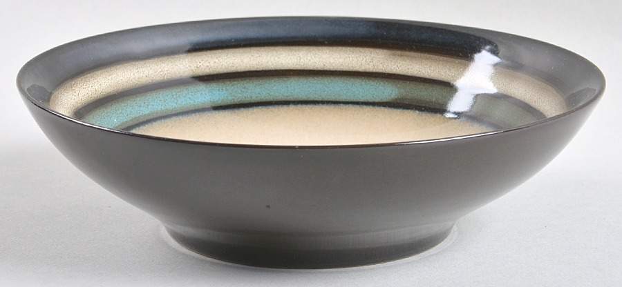 Lewisville Gray Soup/Cereal Bowl by Gibson Designs-1
