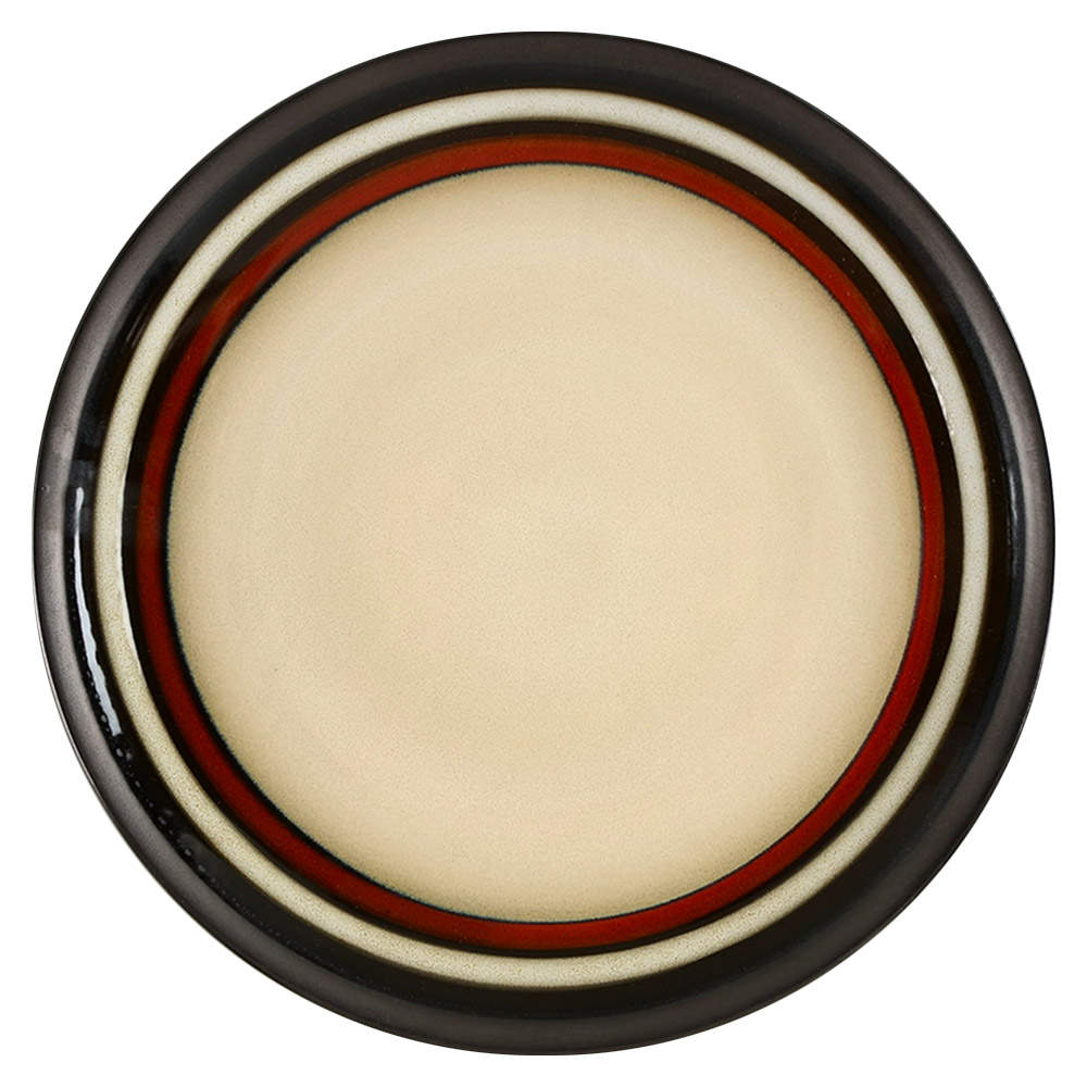 Lewisville Red Dinner Plate by Gibson Designs-1