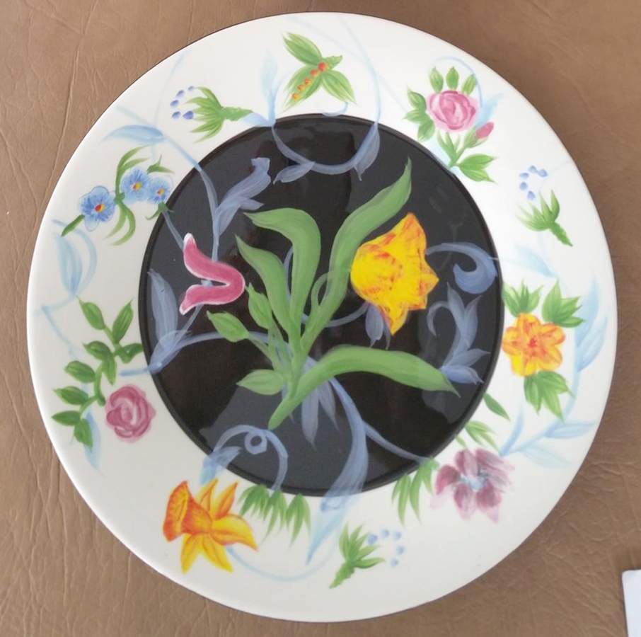 GAN65 Salad Plate by Ganz-1