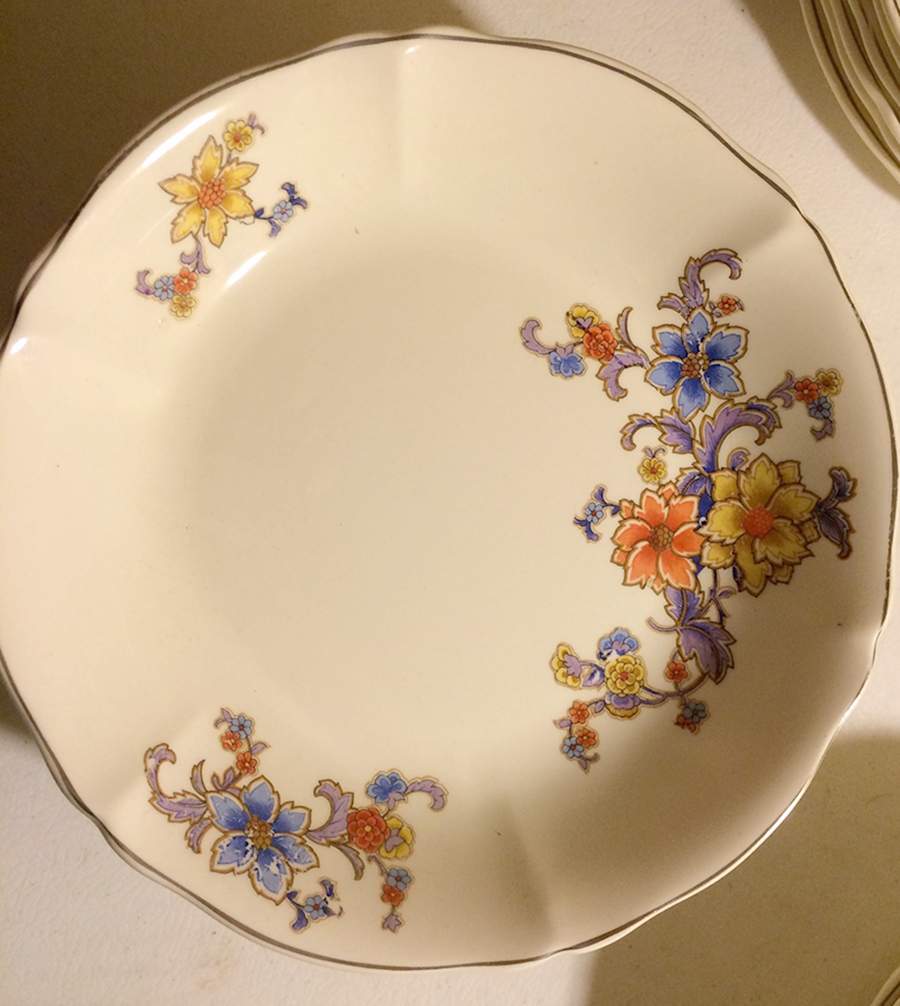 338d Dinner Plate by WS George-1