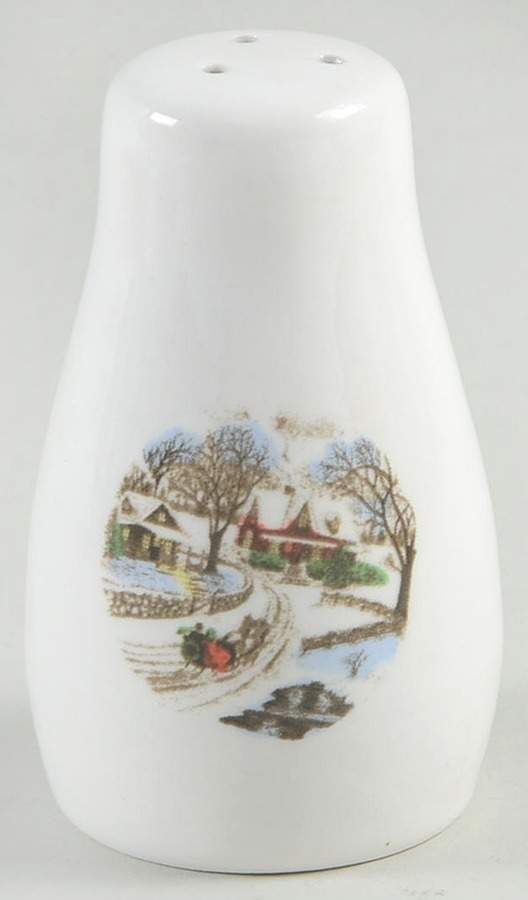 Christmas Toile Pepper Shaker by Gibson Designs-1
