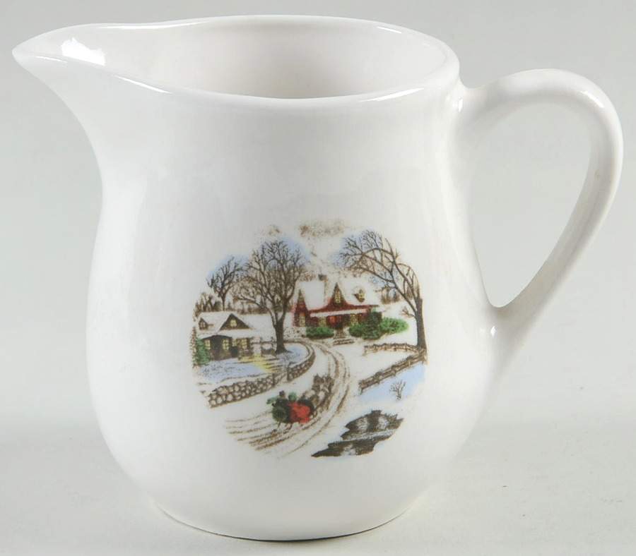 Christmas Toile Creamer by Gibson Designs-1