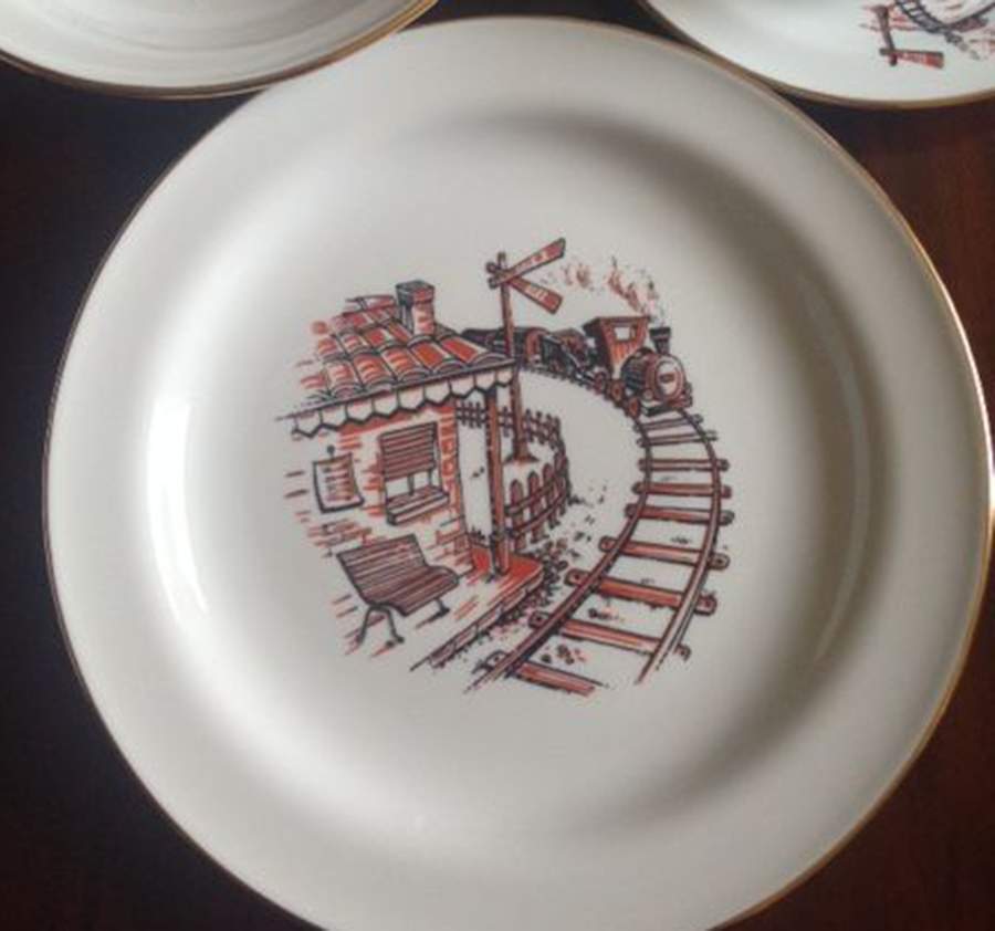 GIN365 Child's Plate by Ginori 1735-1