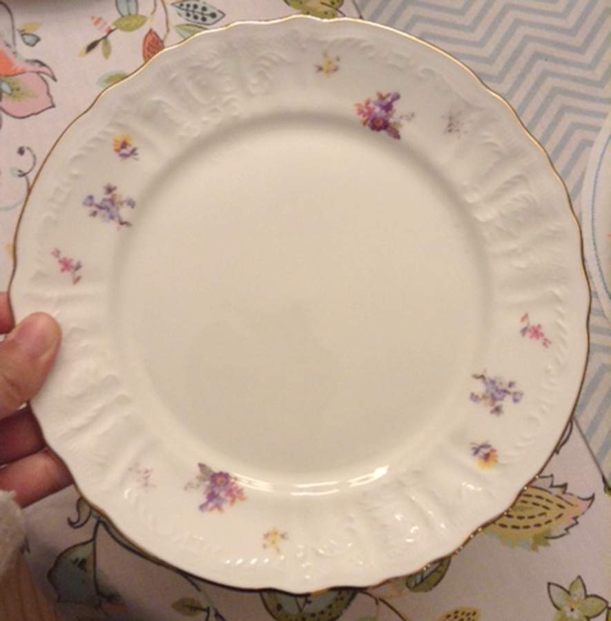 Meditation Dinner Plate by Gracie Bone China-1
