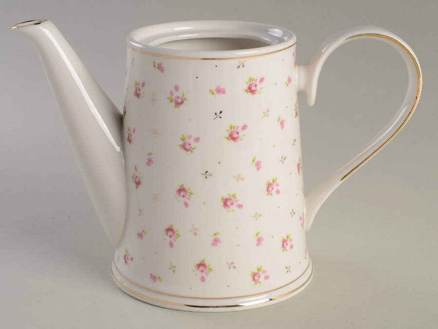 Pink Rose Teapot No Lid by Grace's Teaware-1