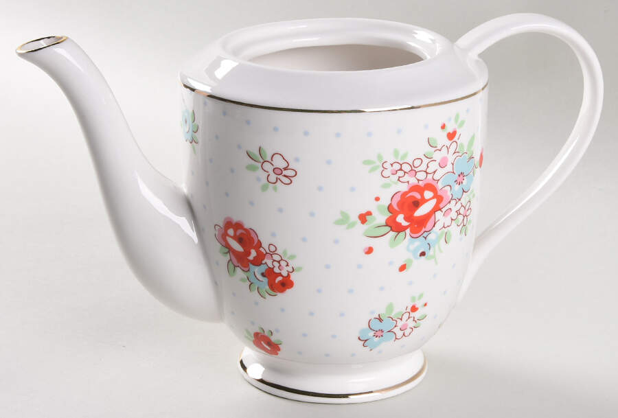 Katie Rose Tea/Coffee Pot No Lid by Grace's Teaware-1