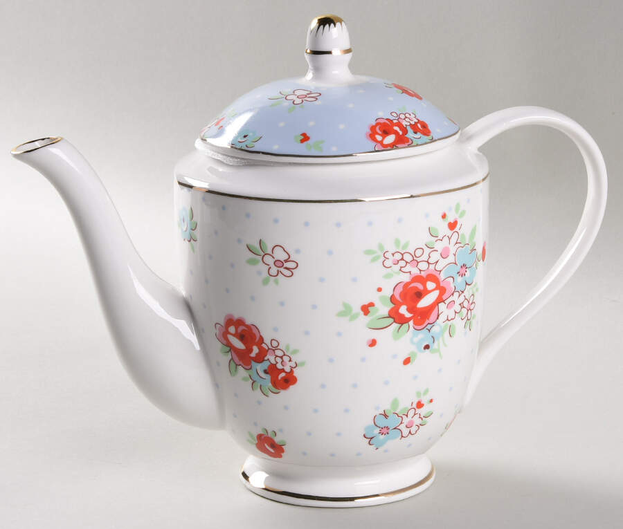 Katie Rose Tea/Coffee Pot & Lid by Grace's Teaware-1