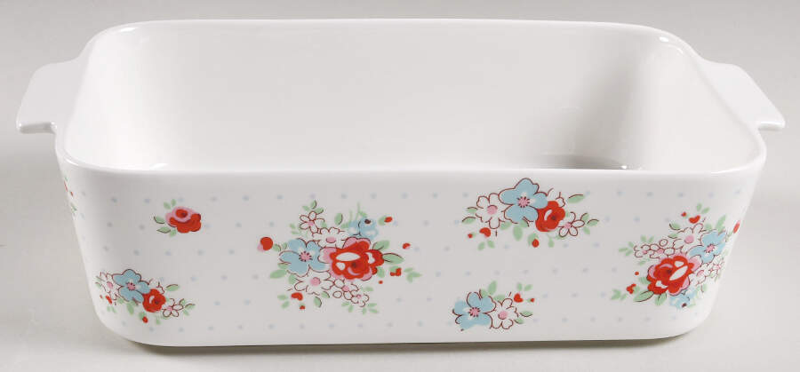 Katie Rose Rectangular Baker No Lid by Grace's Teaware-1