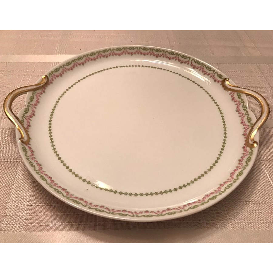 GDA507 Handled Cake Plate by Gerard, Dufraisseix & Abbot-1