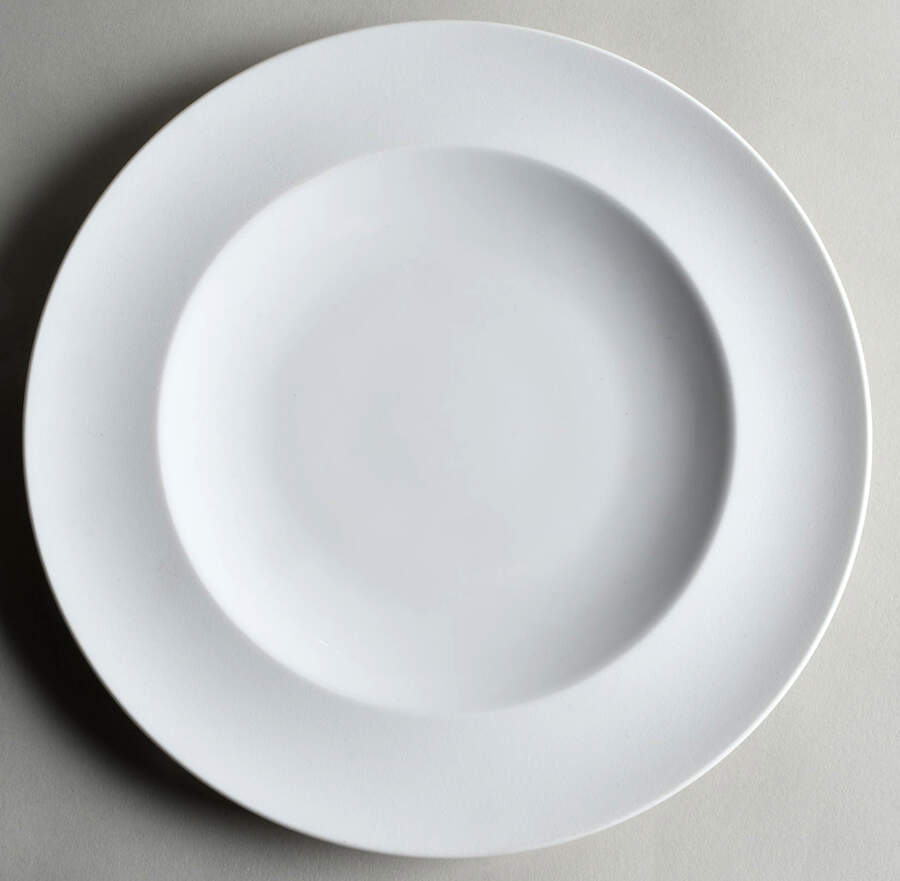 Mediterraneo White Dinner Plate by Ginori 1735-1