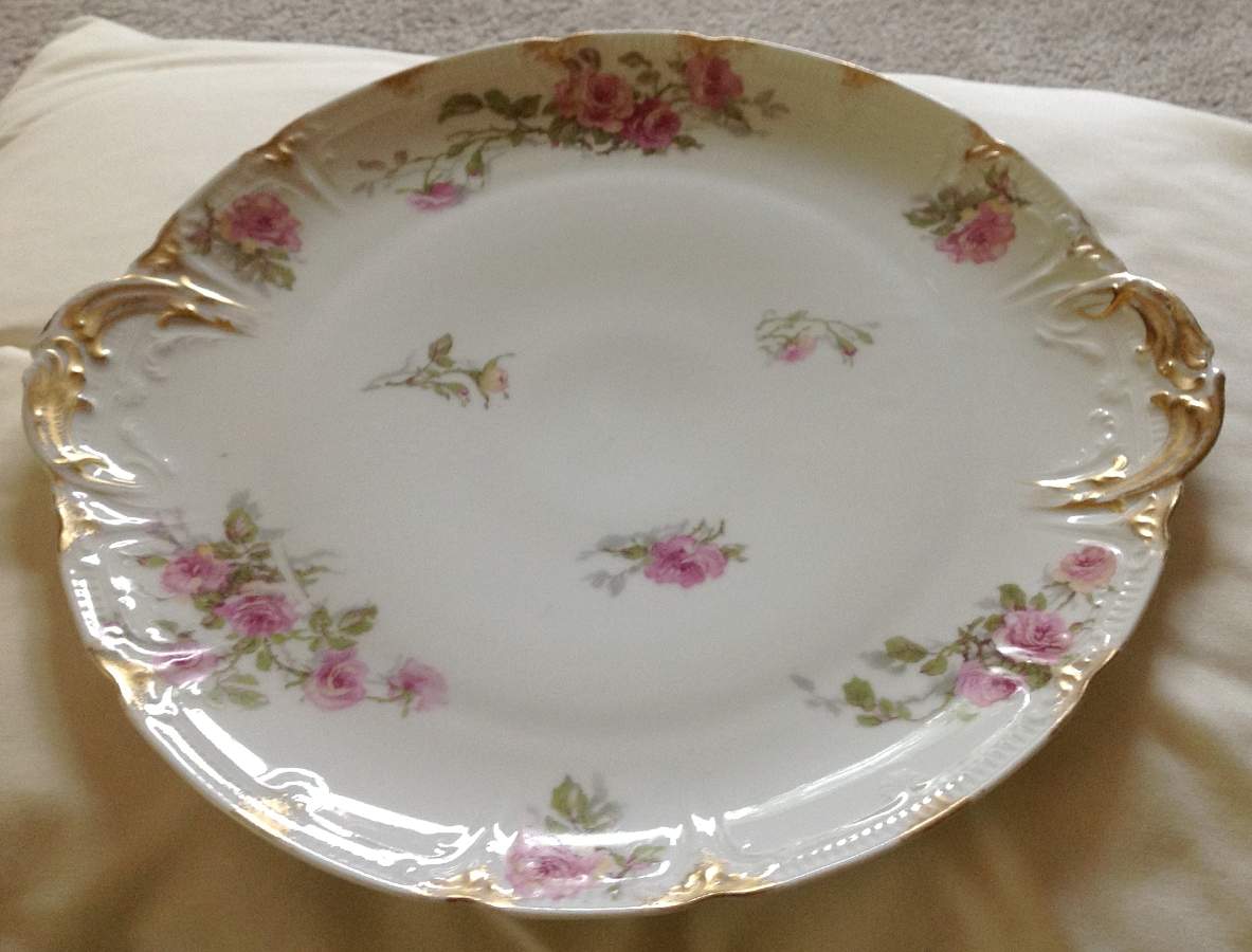 GDA511 Handled Cake Plate by Gerard, Dufraisseix & Abbot-1