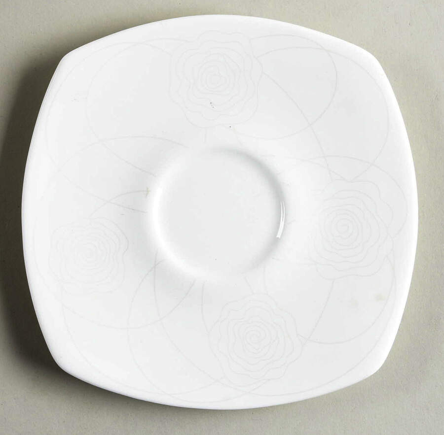 Roses Sirio Saucer by Ginori 1735-1