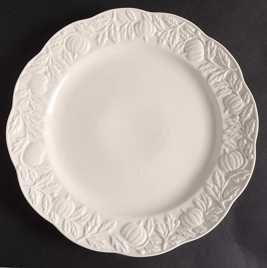 Pumpkin 13" Chop Plate (Round Platter) by Grace's Teaware-1