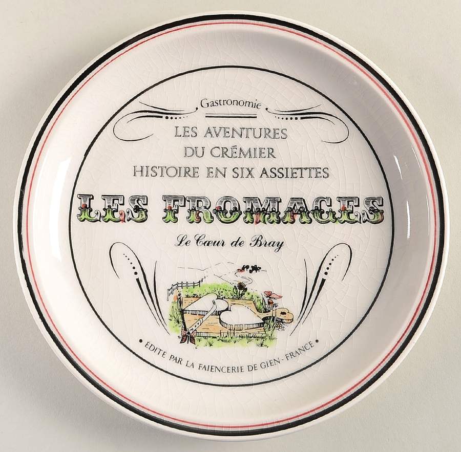 Le Cremier Salad Plate by Faiencerie De Gien-1