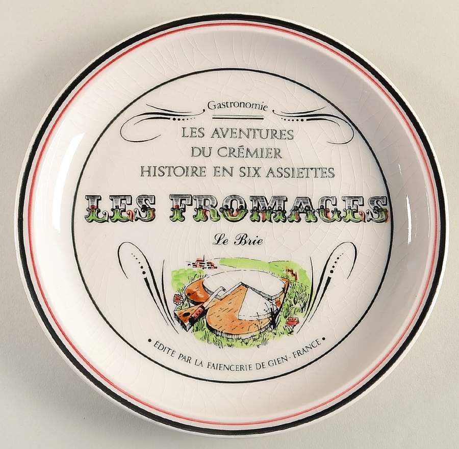 Le Cremier Salad Plate by Faiencerie De Gien-1