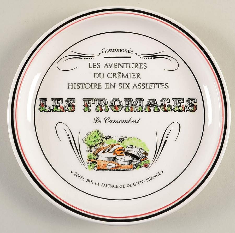 Le Cremier Salad Plate by Faiencerie De Gien-1
