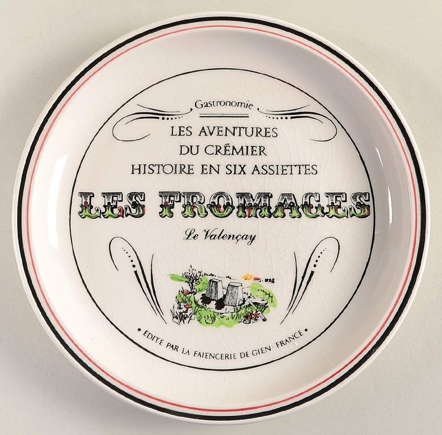 Le Cremier Salad Plate by Faiencerie De Gien-1