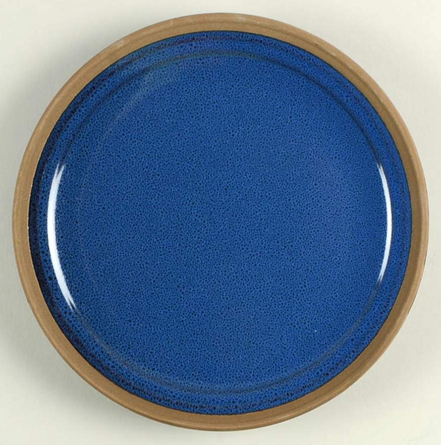 Brynn Cobalt Blue Salad Plate by Gibson Designs-1