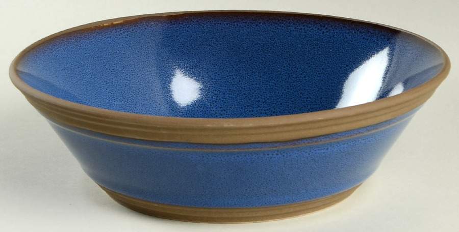 Brynn Cobalt Blue Soup/Cereal Bowl by Gibson Designs-1