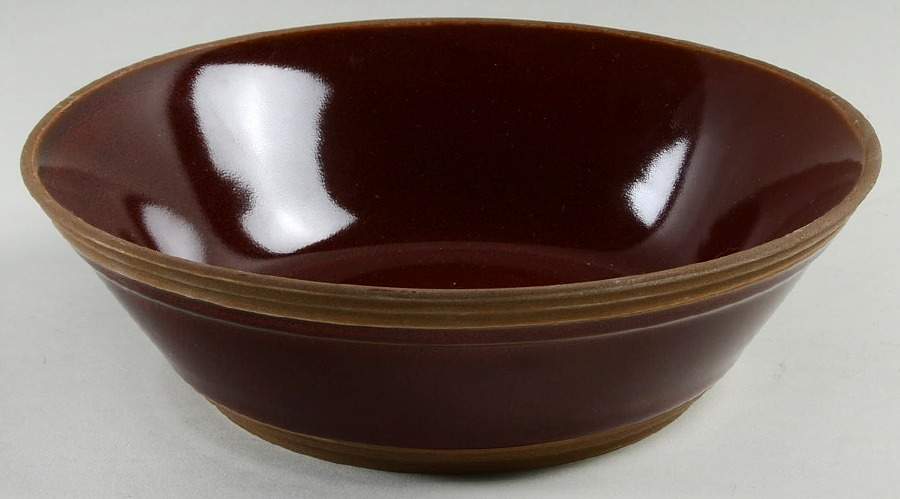 Brynn Burgundy Soup/Cereal Bowl by Gibson Designs-1