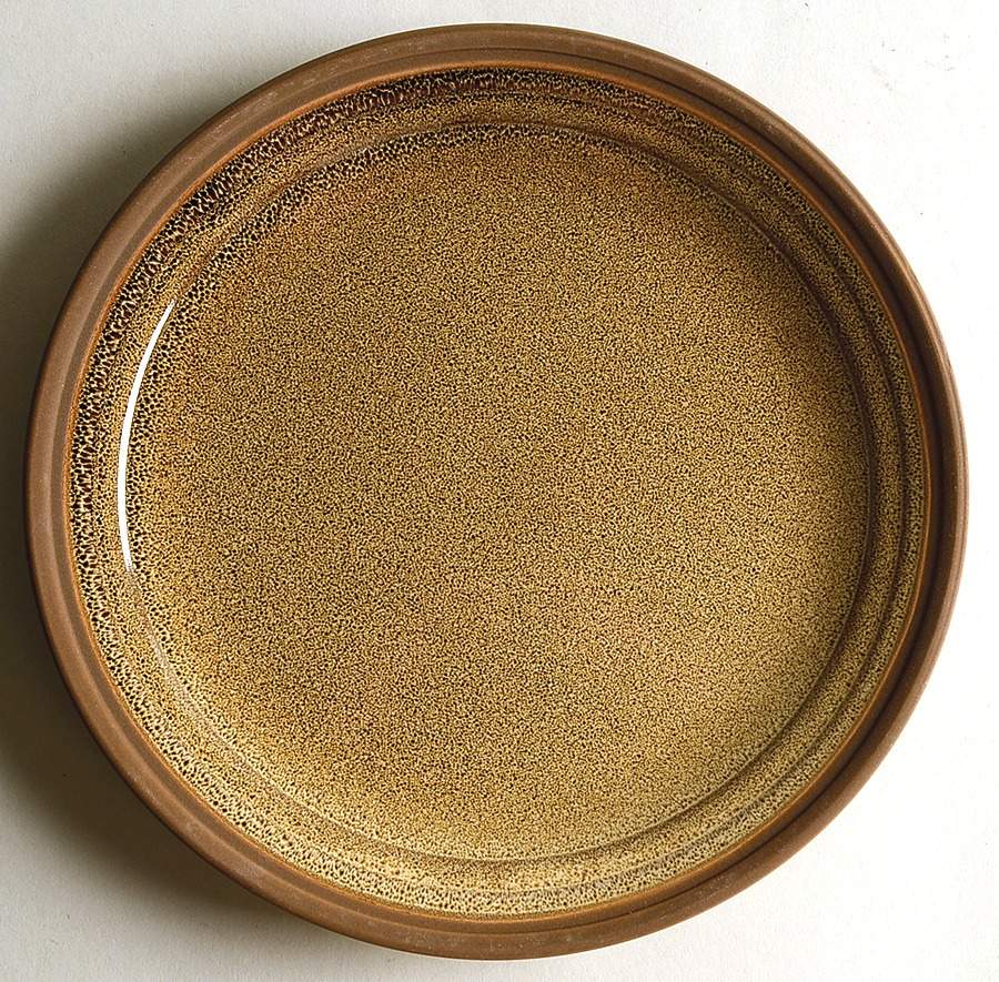 Brynn Amber Salad Plate by Gibson Designs-1