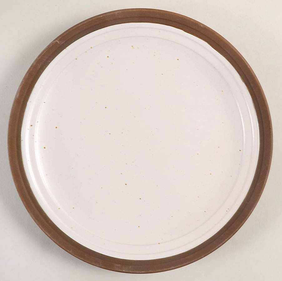 Brynn White Salad Plate by Gibson Designs-1