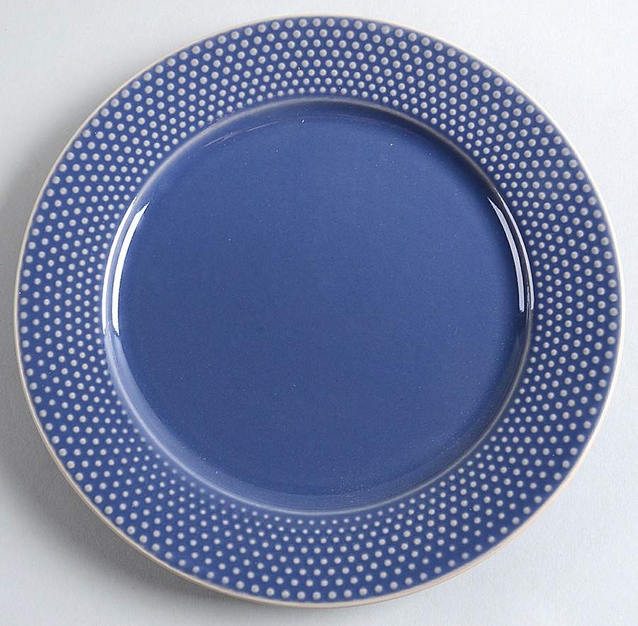 Lilith Blue Salad Plate by Gibson Designs-1