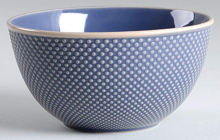 Lilith Blue Soup/Cereal Bowl by Gibson Designs-1