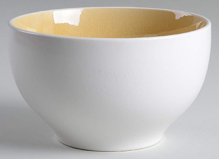Serenity Amber Soup/Cereal Bowl by Gibson Designs-1