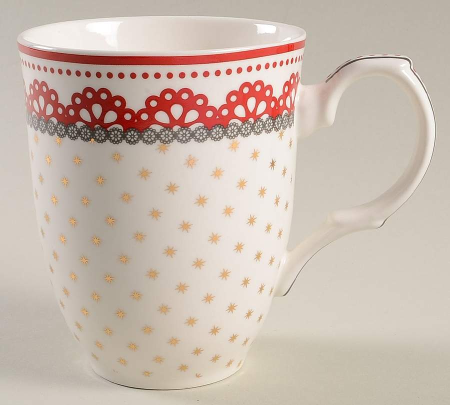 Red Nordic Mug by Grace's Teaware-1