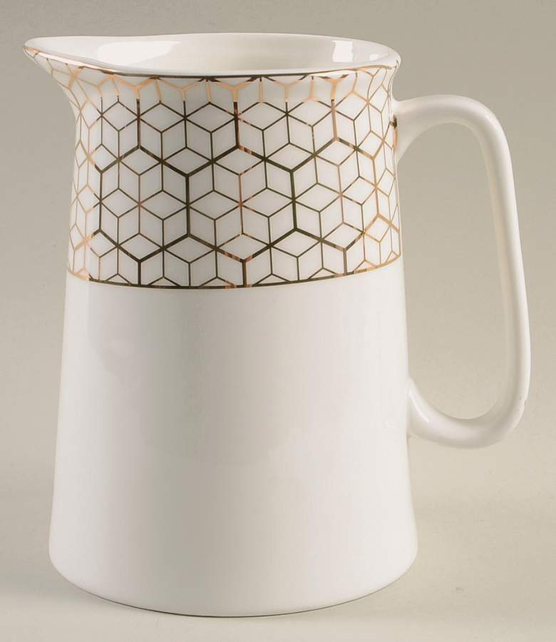 Gold Cube 42 Oz Pitcher by Grace's Teaware-1
