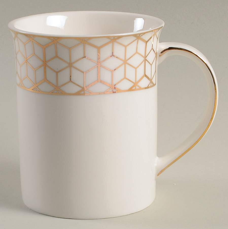 Gold Cube Mug by Grace's Teaware-1