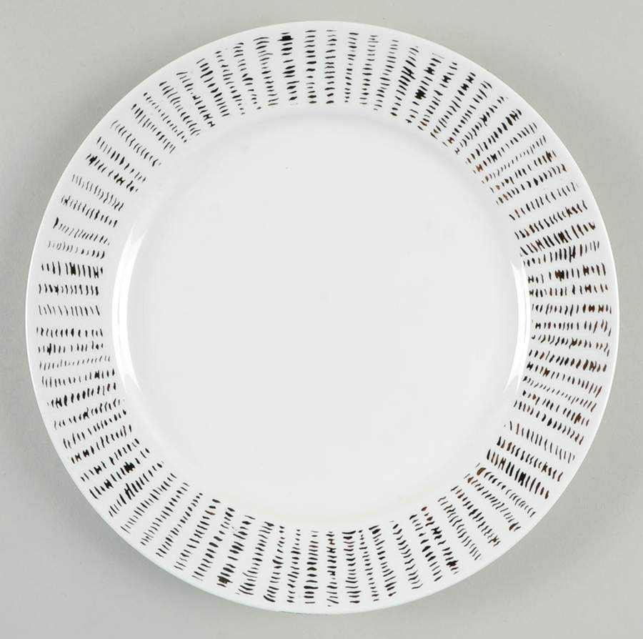 Gold Scratch Salad Plate by Grace's Teaware-1