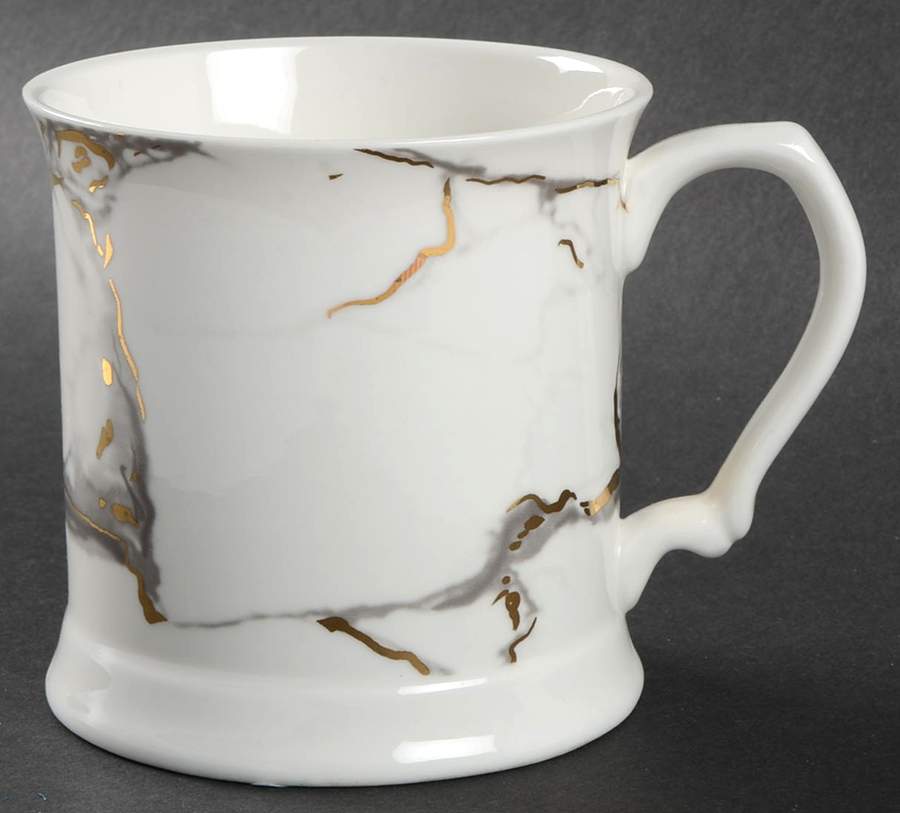 Grey Gold Marble Mug by Grace's Teaware-1