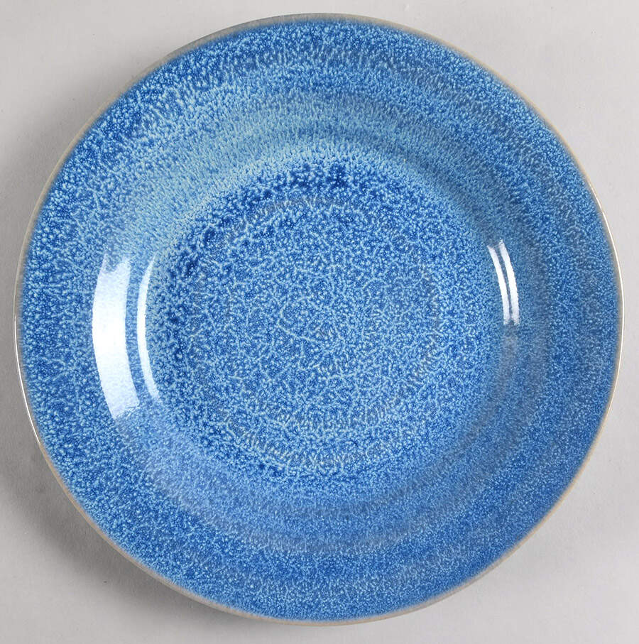 Mariani Blue Dinner Plate by Gibson Designs-1