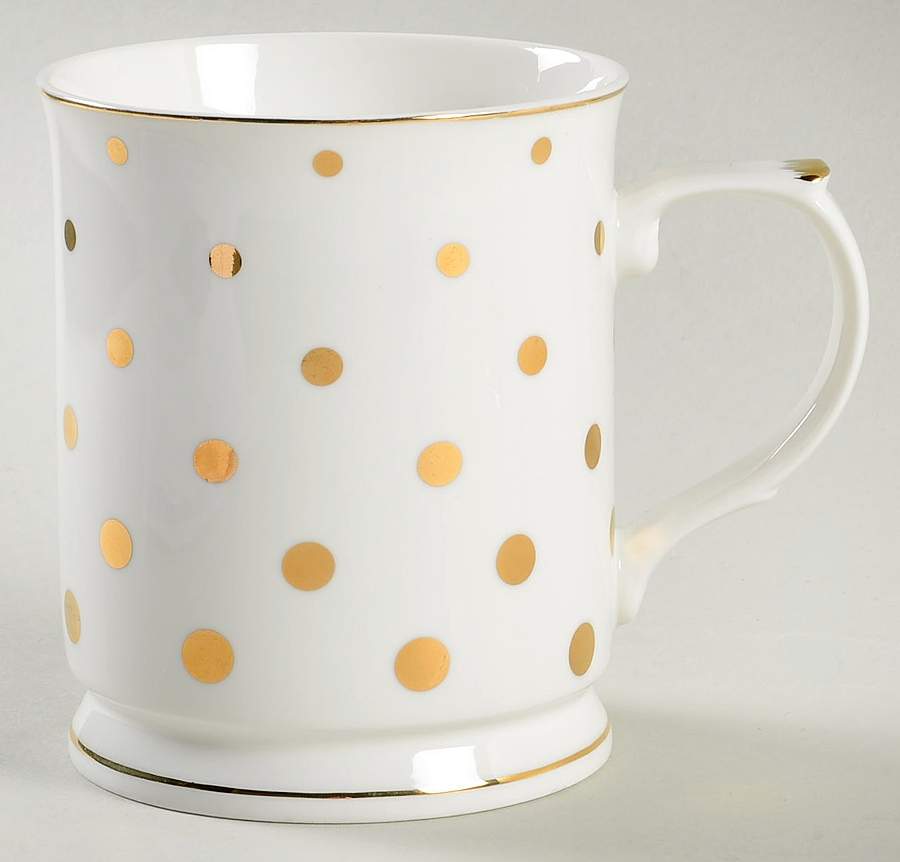 Variety Gold Dots Mug by Grace's Teaware-1