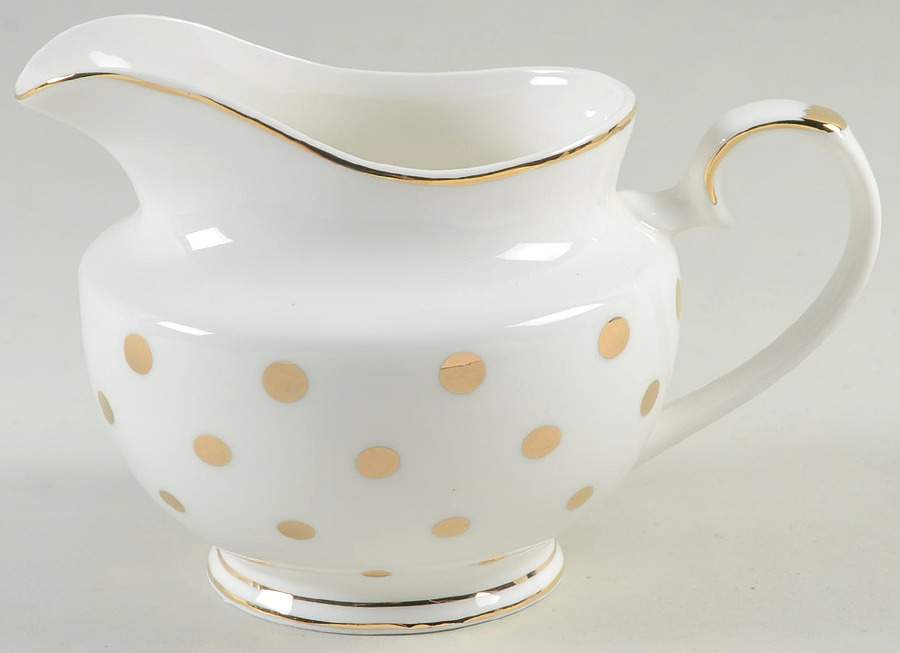Variety Gold Dots Creamer by Grace's Teaware-1