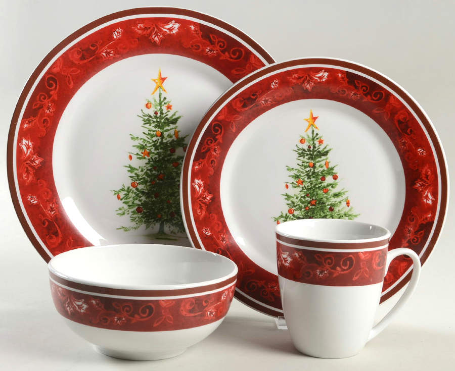 Noel Nostalgia 32 Piece Estate Set by Gibson Designs-1