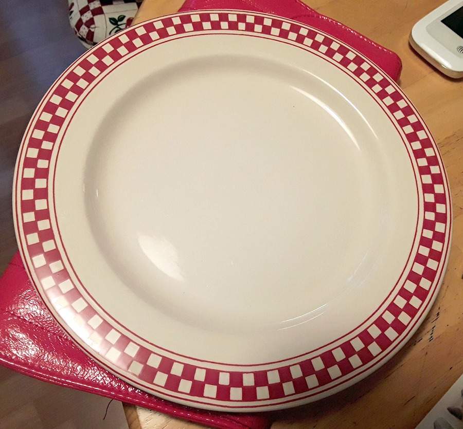Cherry Diner Dinner Plate by Gibson Designs-1