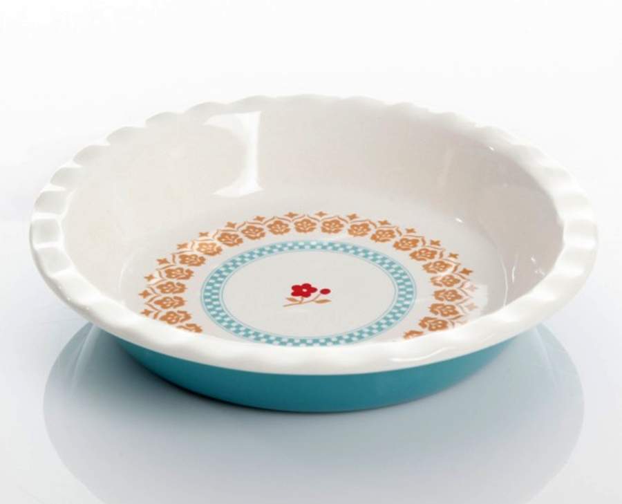 Hollydale 10" Pie Baking Plate by Gibson Designs-1