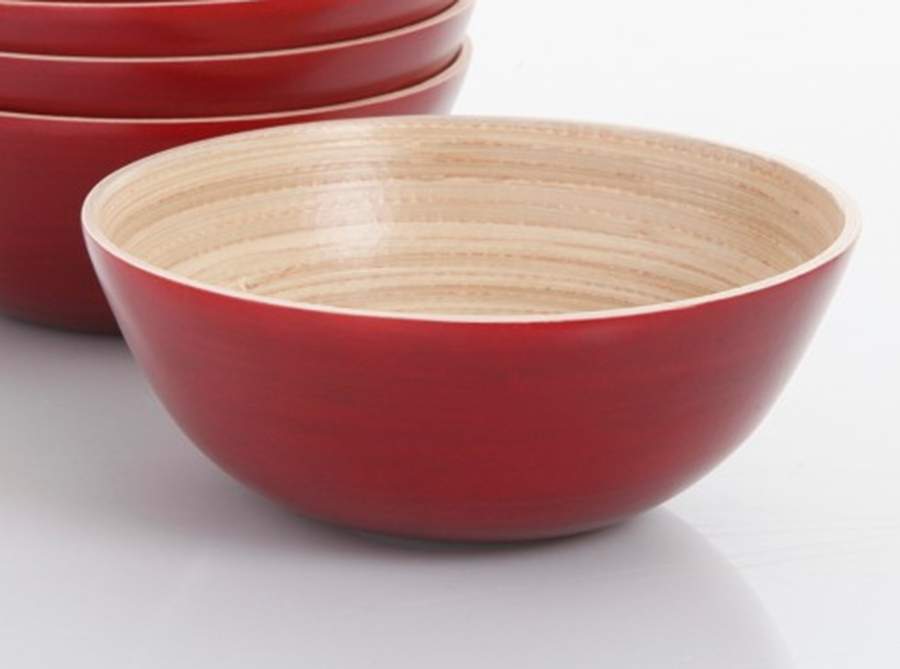 Hollydale Individiual Wood Salad Bowl by Gibson Designs-1