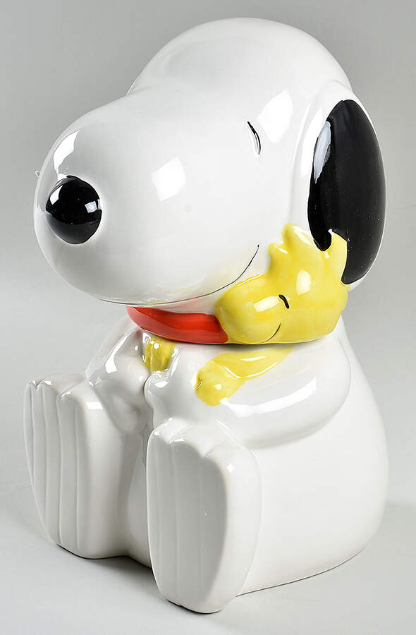 Peanuts Cookie Jar Cookie Jar & Lid by Gibson Designs-1