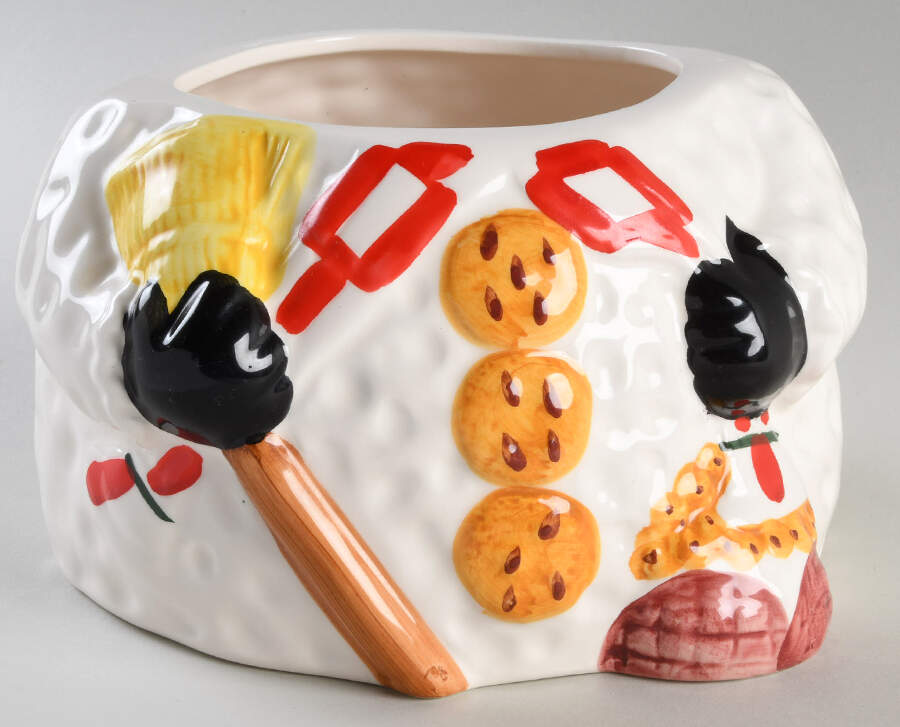 Whimsical Christmas Cookie Jar No Lid by Gibson Designs-1