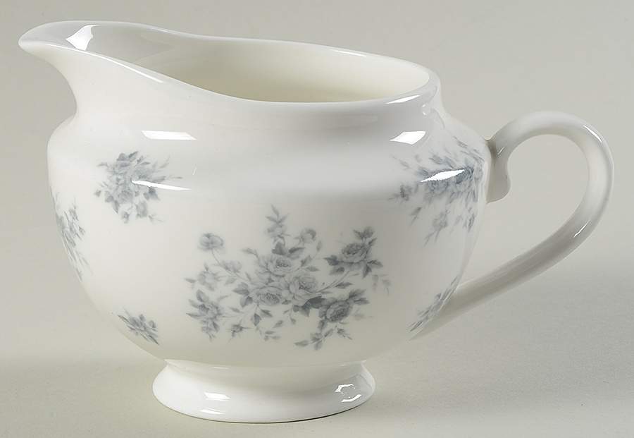 Grey Rose Creamer by Grace's Teaware-1