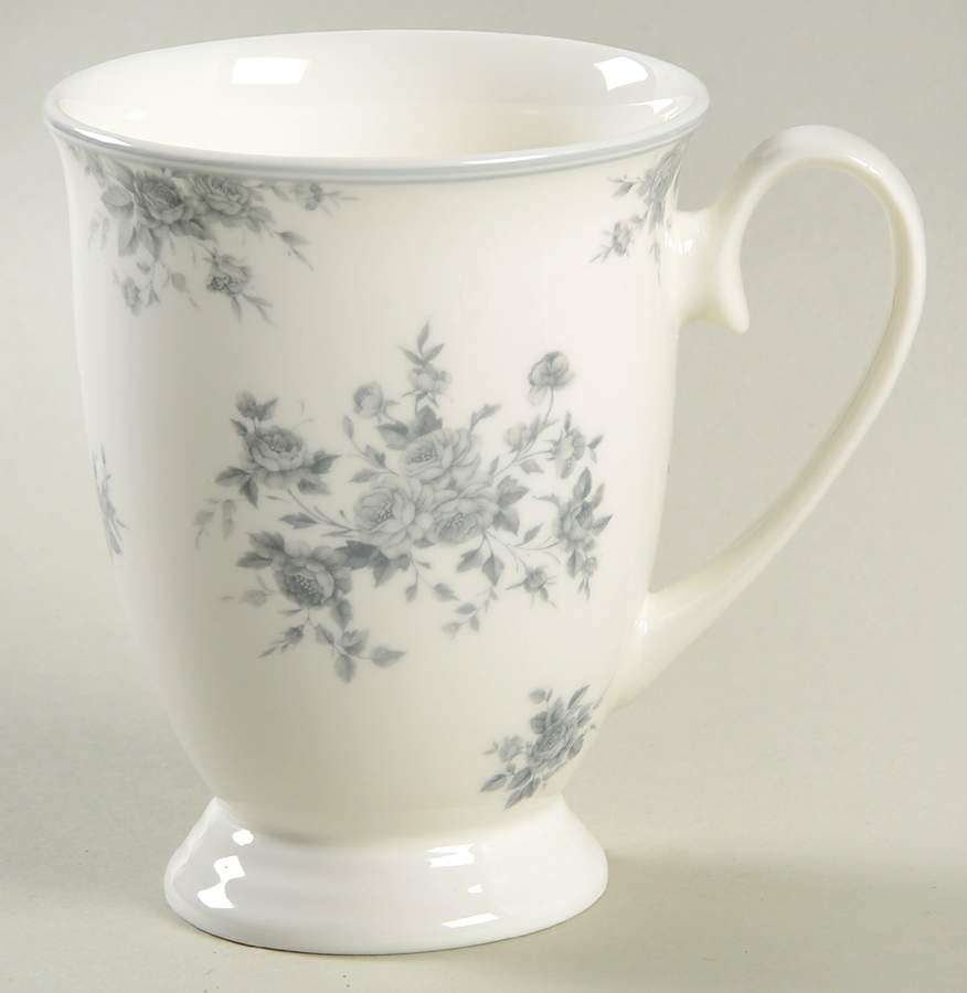 Grey Rose Mug by Grace's Teaware-1