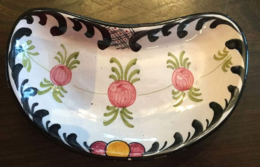 GUU2 Crescent Salad Plate by Guerrieri Murano-1