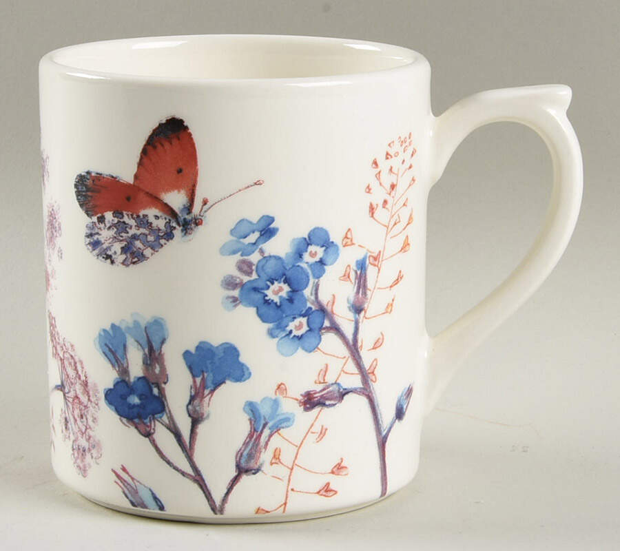 Azur Mug by Faiencerie De Gien-1
