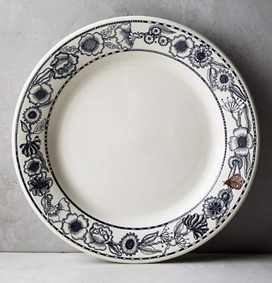 Les Fables Dinner Plate by Faiencerie De Gien-1